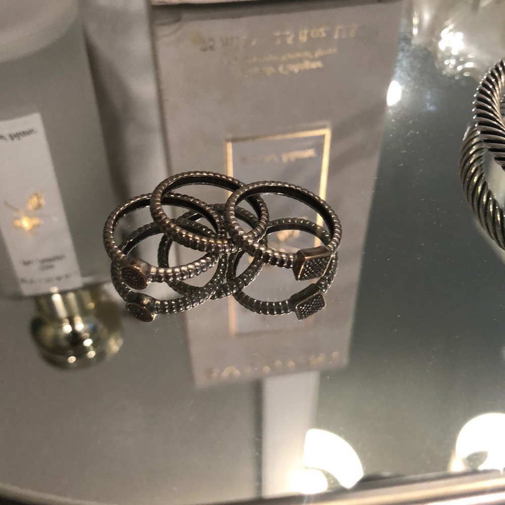 Set of 3 stackable rings